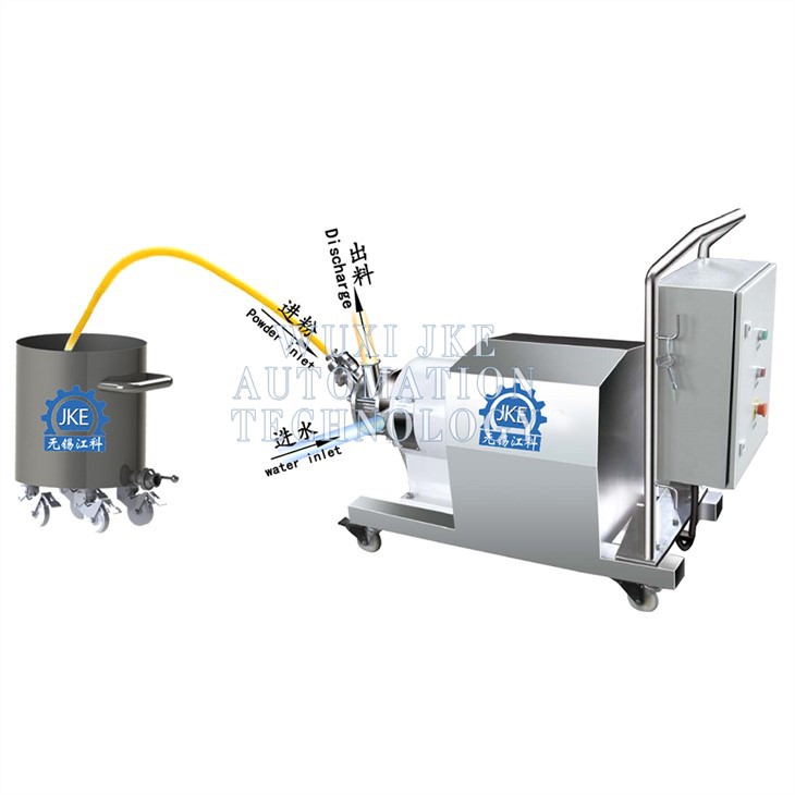 पीएलएम पाउडर और तरल मिश्रण पंप